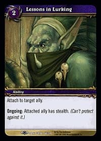 Lessons in Lurking - Dark Portal - WoW card