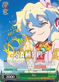 Nia (SP) - Gurren Lagann - Weiss Schwarz card