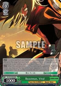 Beastman, Viral - Gurren Lagann - Weiss Schwarz card