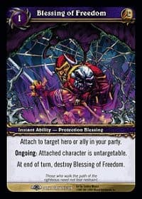 Blessing of Freedom - Dark Portal - WoW card