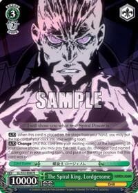 The Spiral King, Lordgenome - Gurren Lagann - Weiss Schwarz card