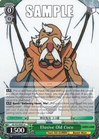 Elusive Old Coco - Gurren Lagann - Weiss Schwarz card
