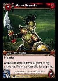 Grunt Baranka - Dark Portal - WoW card