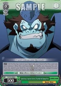 Spiral King's Supreme General, Thymilph the Raging Wave - Gurren Lagann - Weiss Schwarz card