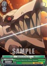 Mystery Monstrous Mecha, Gunmen - Gurren Lagann - Weiss Schwarz card