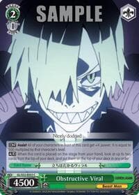 Obstructive Viral - Gurren Lagann - Weiss Schwarz card