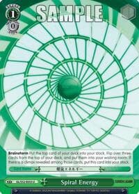 Spiral Energy - Gurren Lagann - Weiss Schwarz card