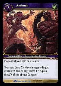 Ambush - Dark Portal - WoW card