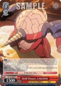 Drill Power, LAGANN - Gurren Lagann - Weiss Schwarz card