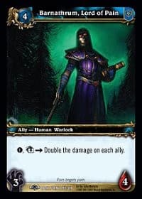 Barnathrum, Lord of Pain - Dark Portal - WoW card