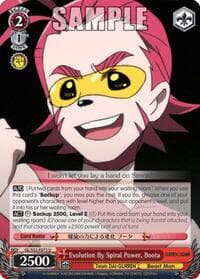 Evolution By Spiral Power, Boota - Gurren Lagann - Weiss Schwarz card