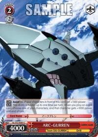 ARC-GURREN - Gurren Lagann - Weiss Schwarz card