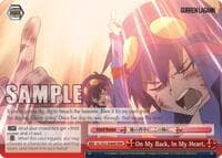 On My Back, In My Heart, (RRR) - Gurren Lagann - Weiss Schwarz card