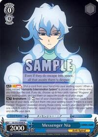 Messenger Nia - Gurren Lagann - Weiss Schwarz card