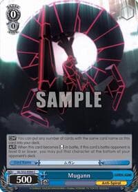 Mugann - Gurren Lagann - Weiss Schwarz card