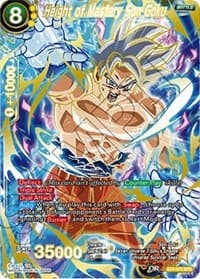 Height of Mastery Son Goku (SPR) - Colossal Warfare - Dragon Ball Super: Masters card