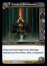 Crown of Destruction - Dark Portal - WoW card
