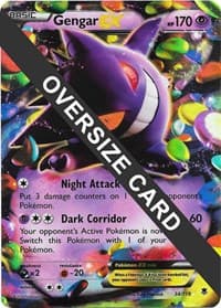 Gengar EX - Jumbo Cards - Pokemon card