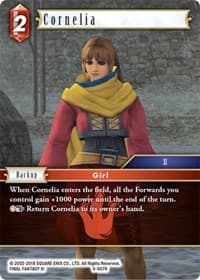 Cornelia - Opus VI - Final Fantasy TCG card