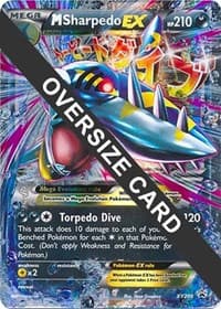 M Sharpedo EX - XY200 - Jumbo Cards - Pokemon card