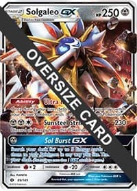 Solgaleo GX - Jumbo Cards - Pokemon card