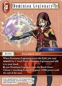 Dominion Legionary - Opus VI - Final Fantasy TCG card