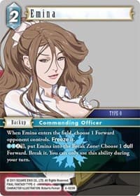 Emina - Opus VI - Final Fantasy TCG card