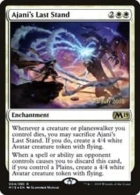 Ajani's Last Stand - Prerelease Cards - Magic: The Gathering card