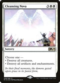 Cleansing Nova - Prerelease Cards - Magic: The Gathering card