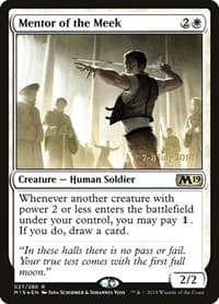 Mentor of the Meek - Prerelease Cards - Magic: The Gathering card