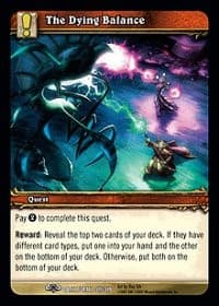The Dying Balance - Dark Portal - WoW card