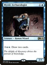 Mystic Archaeologist - Prerelease Cards - Magic: The Gathering card
