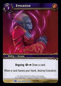 Evocation - Dark Portal - WoW card