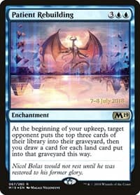 Patient Rebuilding - Prerelease Cards - Magic: The Gathering card