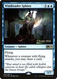 Windreader Sphinx - Prerelease Cards - Magic: The Gathering card