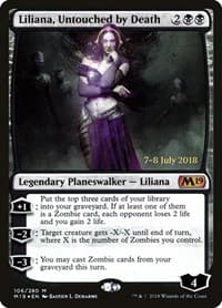 Liliana, Untouched by Death - Prerelease Cards - Magic: The Gathering card