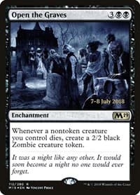 Open the Graves - Prerelease Cards - Magic: The Gathering card