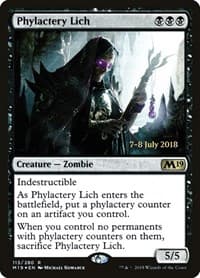 Phylactery Lich - Prerelease Cards - Magic: The Gathering card