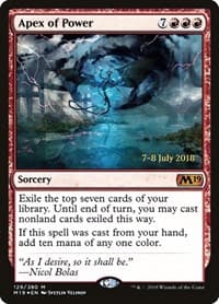 Apex of Power - Prerelease Cards - Magic: The Gathering card