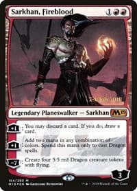 Sarkhan, Fireblood - Prerelease Cards - Magic: The Gathering card