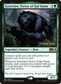 Goreclaw, Terror of Qal Sisma - Prerelease Cards - Magic: The Gathering card