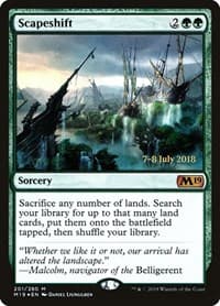 Scapeshift - Prerelease Cards - Magic: The Gathering card