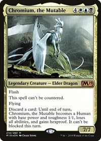 Chromium, the Mutable - Prerelease Cards - Magic: The Gathering card