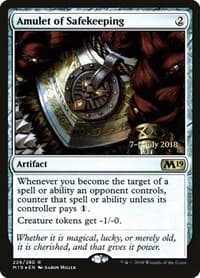 Amulet of Safekeeping - Prerelease Cards - Magic: The Gathering card
