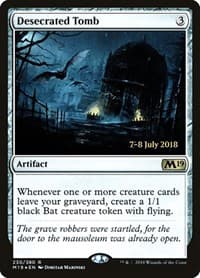 Desecrated Tomb - Prerelease Cards - Magic: The Gathering card
