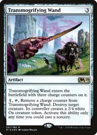 Transmogrifying Wand - Prerelease Cards - Magic: The Gathering card