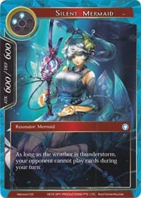 Silent Mermaid - Alice Origin Memoria Cards - Force of Will card