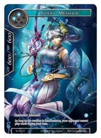 Silent Mermaid - Promo Cards - Force of Will card