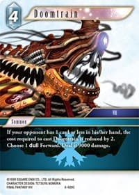 Doomtrain - Opus VI - Final Fantasy TCG card