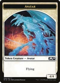 Avatar Token - Core Set 2019 - Magic: The Gathering card